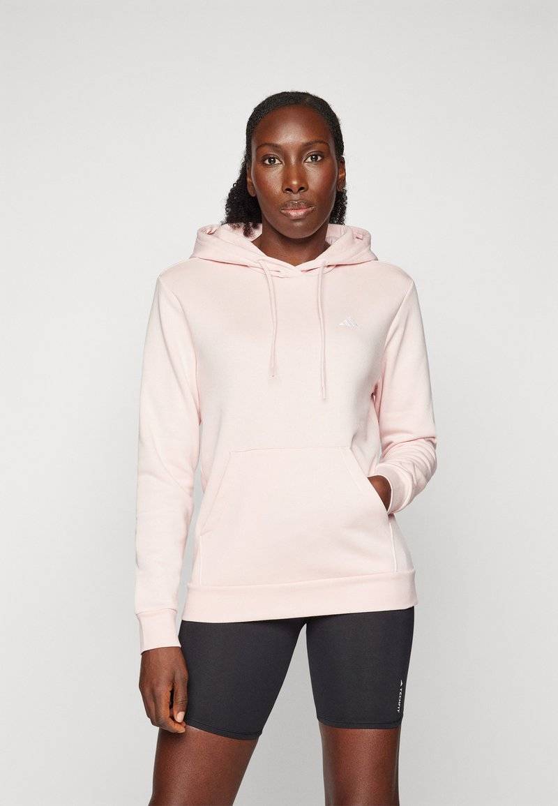 adidas Sportswear adidas Sportswear ESSENTIALS SMALL LOGO FEEL COZY HOODIE - Hoodie - sandy pink Osterangebot