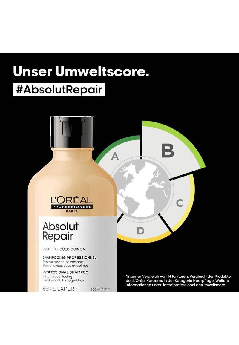 L'OREAL PROFESSIONNEL L'OREAL PROFESSIONNEL ABSOLUT REPAIR SHAMPOO FOR DRY & DAMAGED HAIR - Shampoo Heißer Verkauf