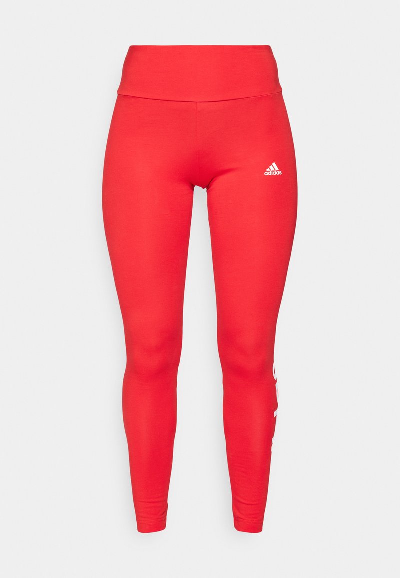 adidas Sportswear adidas Sportswear ESSENTIALS HIGH-WAISTED - Leggings - better scarlet Zeitbegrenzte Promotion