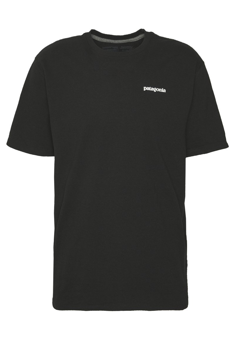 Patagonia Patagonia LOGO TEE - Print T-shirt - black Clearance-Verkauf