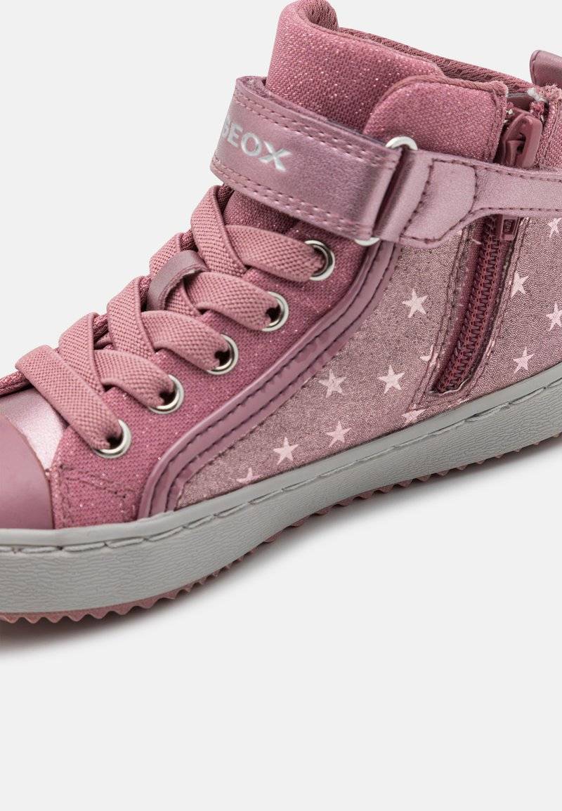 Geox Geox KALISPERA GIRL - High-top trainers - dark pink Black Friday