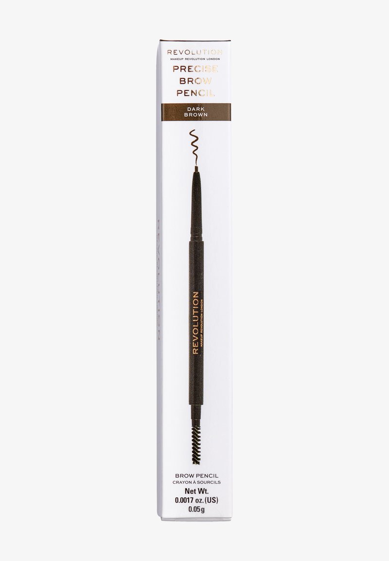 Makeup Revolution Makeup Revolution REVOLUTION PRECISE BROW PENCIL - Eyebrow pencil - dark brown Letzte 2 Tage