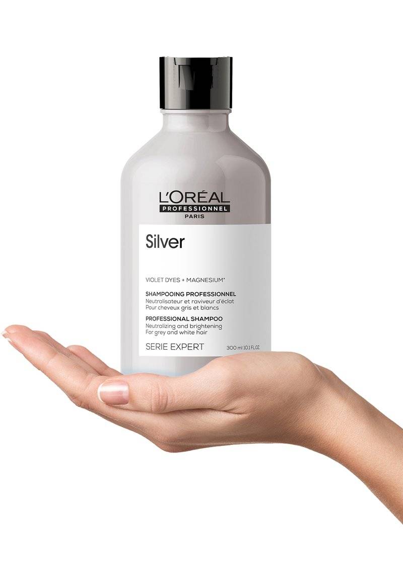 L'OREAL PROFESSIONNEL L'OREAL PROFESSIONNEL SILVER SHAMPOO FOR GREY, WHITE OR LIGHT BLONDE HAIR - Shampoo Letzter Tag