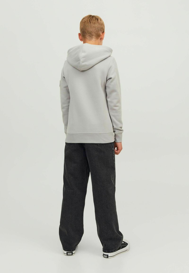 Jack & Jones Junior Jack & Jones Junior ALEX ORIGINAL MF BAGGY - Flared Jeans - black denim Fabrikladen