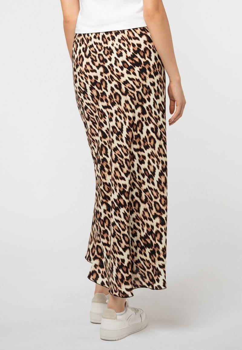 Sublevel Sublevel LEOPARDEN - Maxi skirt - middle brown Begrenzt auf 3 Tage