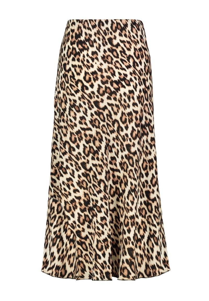 Sublevel Sublevel LEOPARDEN - Maxi skirt - middle brown Begrenzt auf 3 Tage
