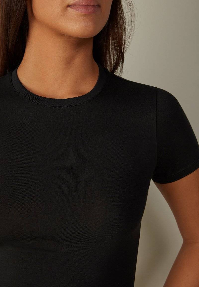 Intimissimi Intimissimi ROUND NECK - Basic T-shirt - nero Speichern exportieren