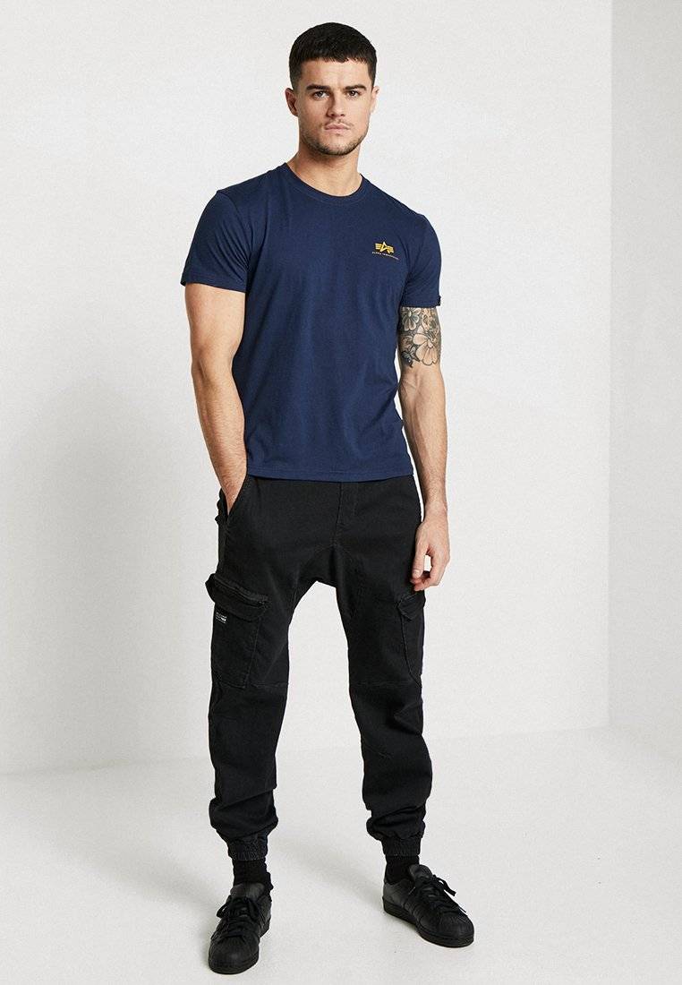 Alpha Industries Alpha Industries SMALL LOGO - Basic T-shirt - new navy Online