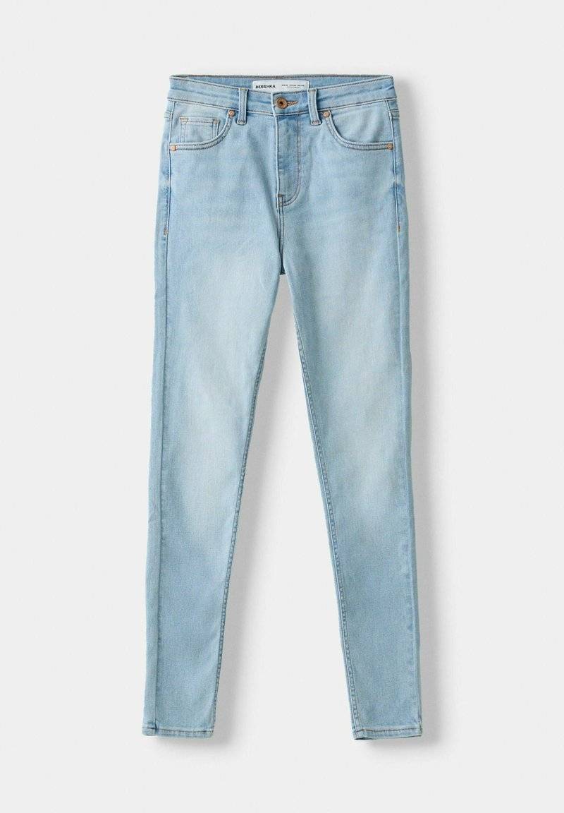 Bershka Bershka SUPER - Jeans Skinny Fit - light blue Verkauf