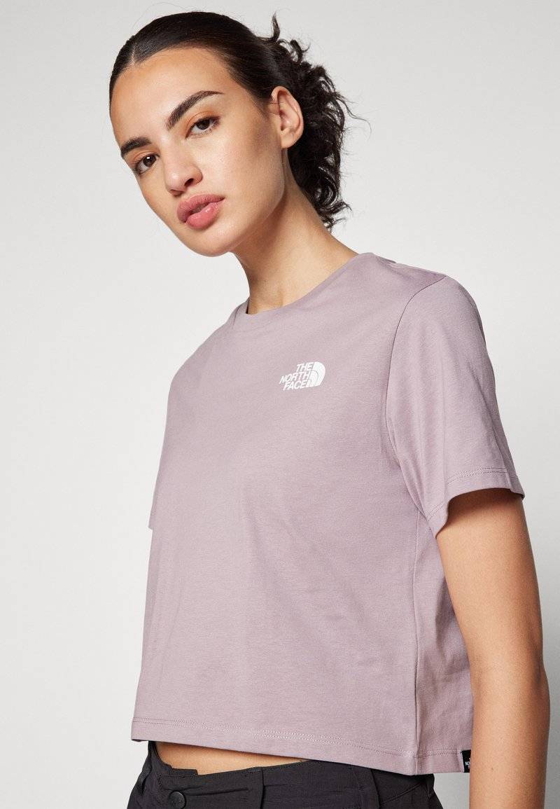 The North Face The North Face SIMPLE DOME - Print T-shirt - purple chalk Lagerräumung