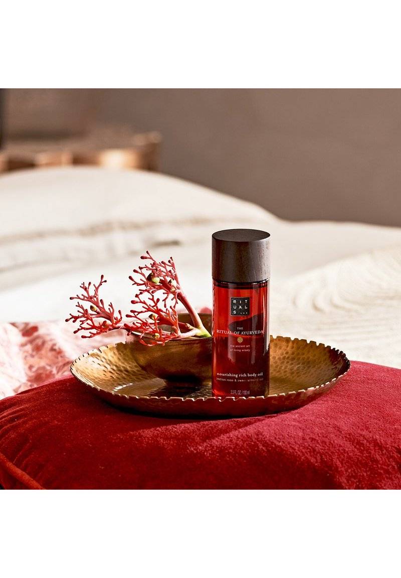Rituals Rituals RICH BODY OIL THE RITUAL OF AYURVEDA - SWEET & NUTTY - SWEET ALMOND & INDIAN ROSE - Body oil Letzter Tag
