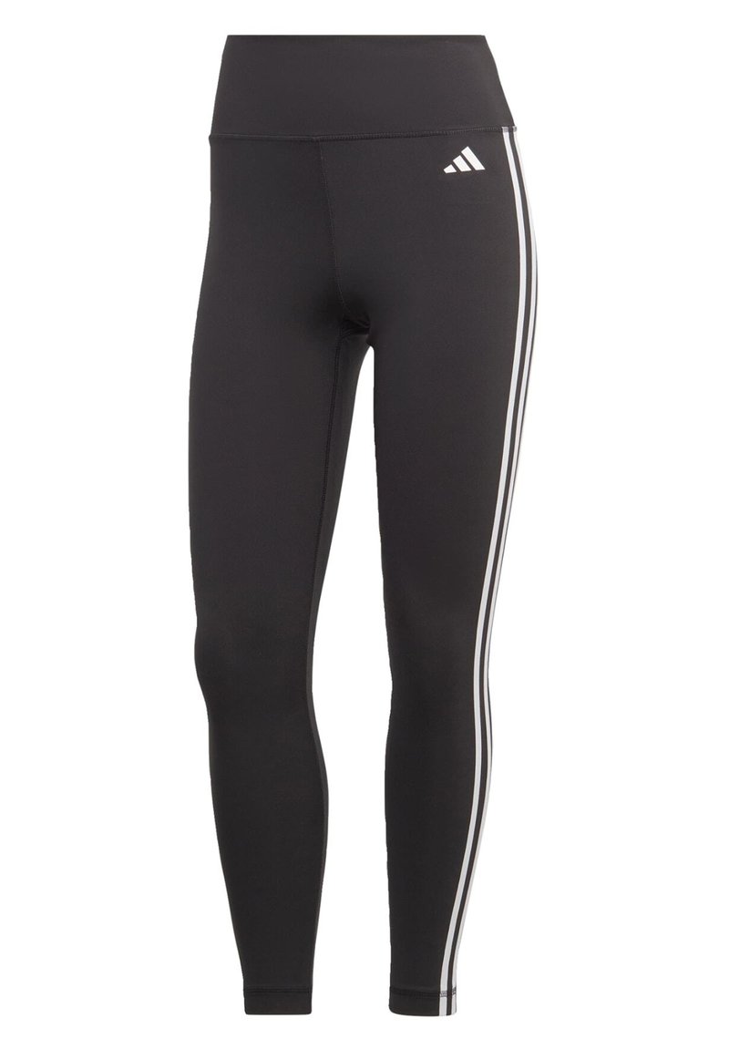 adidas Performance adidas Performance ESSENTIALS 3-STRIPES HIGH-WAISTED 7/8 - Leggings - black Vierteljährliche Förderung