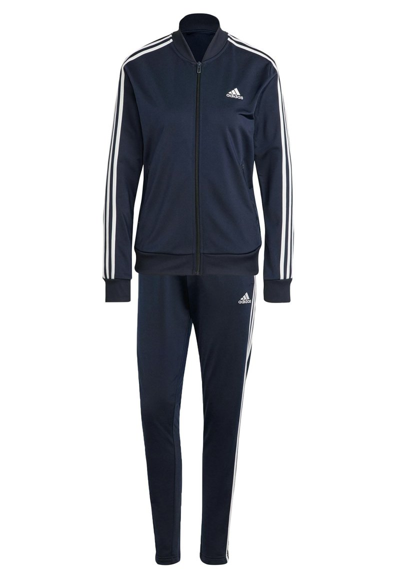 adidas Sportswear adidas Sportswear ESSENTIALS 3-STRIPES - Tracksuit - legend ink white Fabrikladen