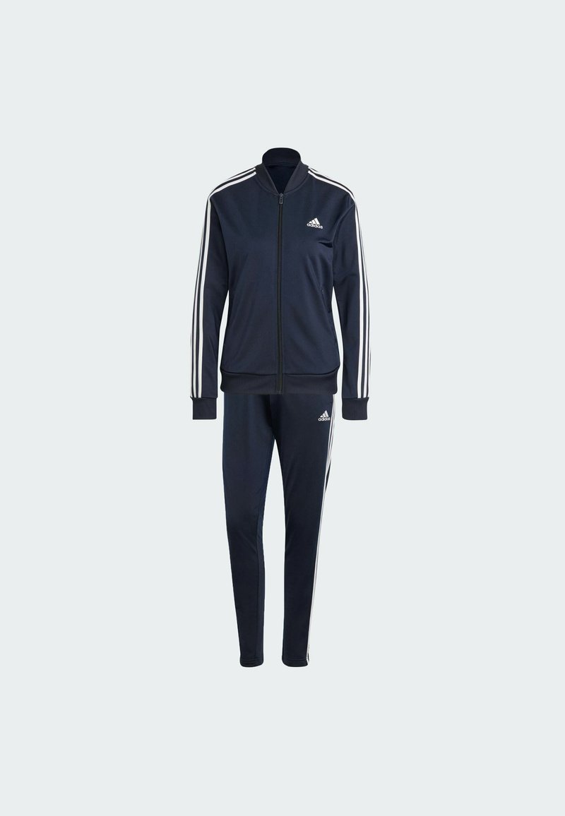 adidas Sportswear adidas Sportswear ESSENTIALS 3-STRIPES - Tracksuit - legend ink white Fabrikladen