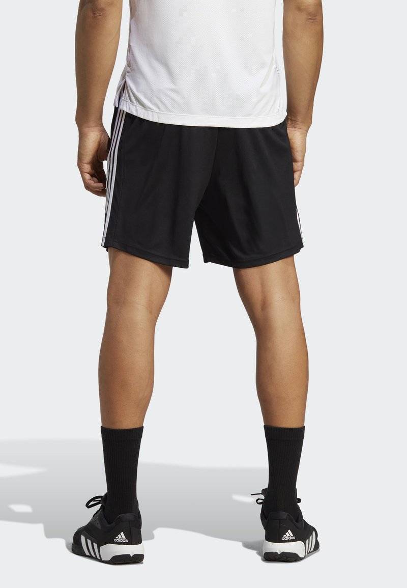 adidas Performance adidas Performance ESSENTIALS PIQUÉ 3-STRIPES - Sports shorts Rabatte dieses Monats