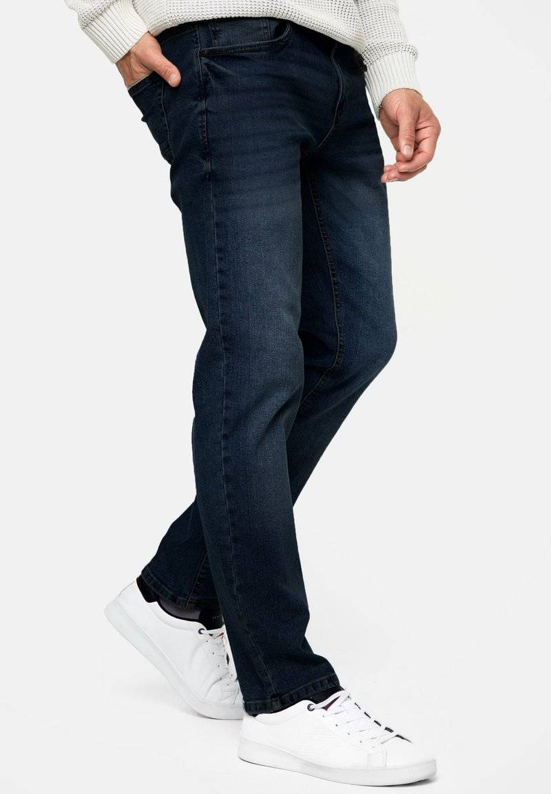 INDICODE JEANS INDICODE JEANS INSANTINO - Straight leg jeans - rinse wash Versandkostenfrei