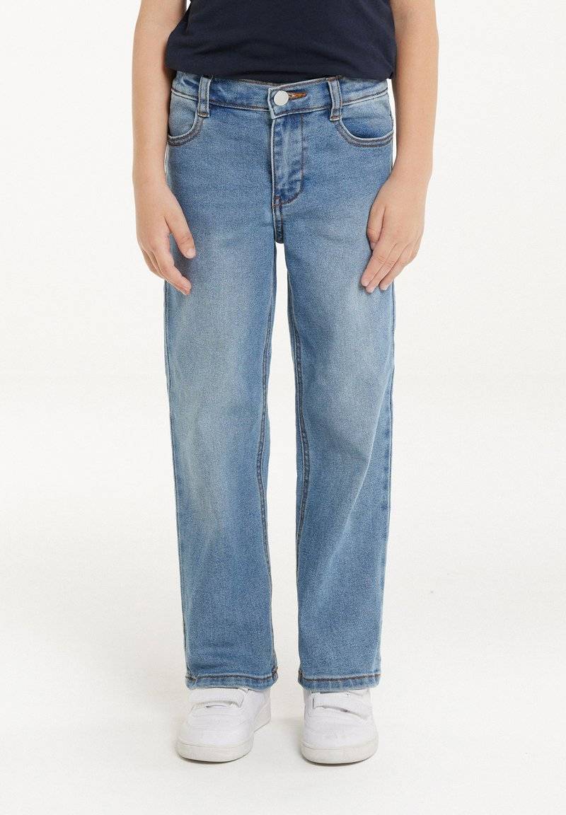 Tezenis Tezenis Straight leg jeans - blau w blue denim Großer Ausverkauf