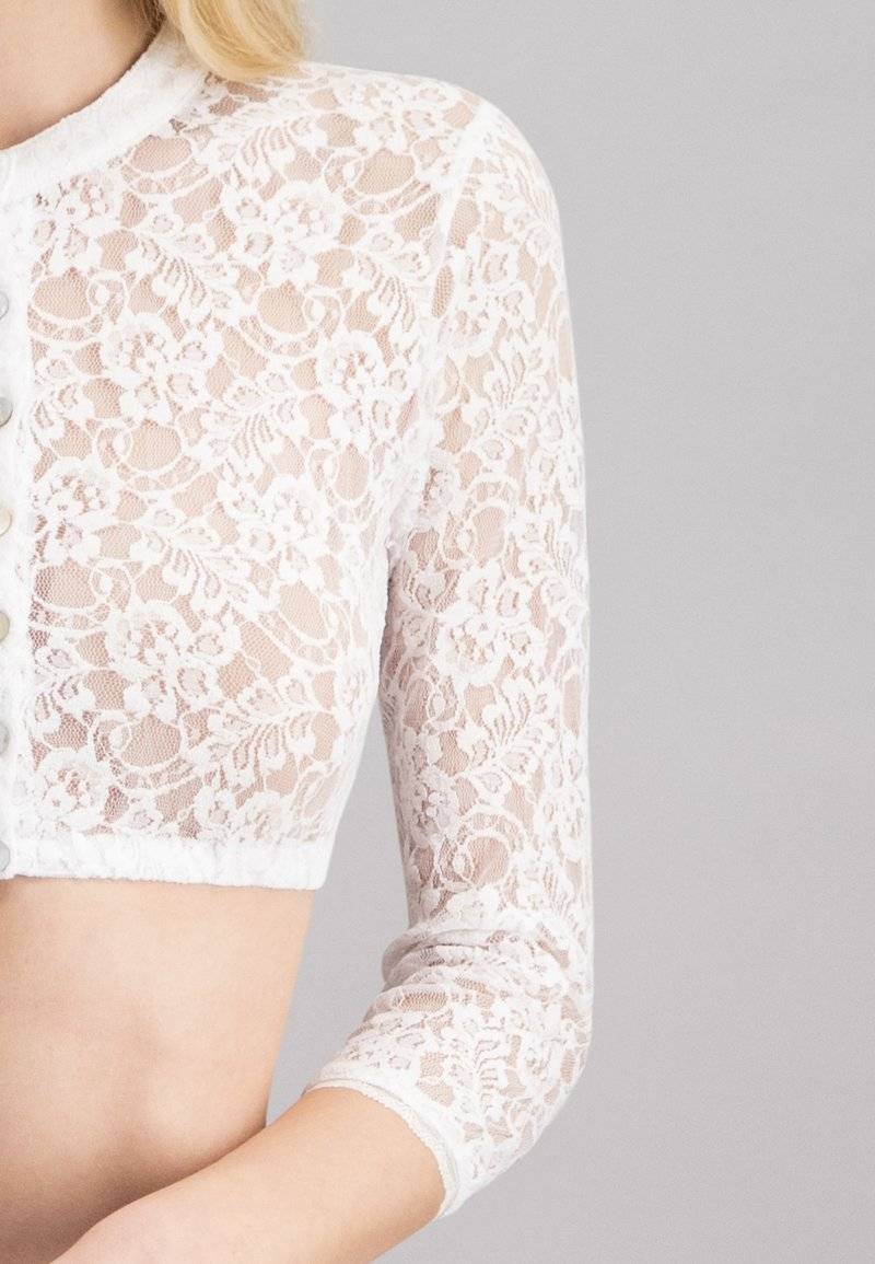 Stockerpoint Stockerpoint CANDY - Button-down blouse - weiss Exklusivangebot