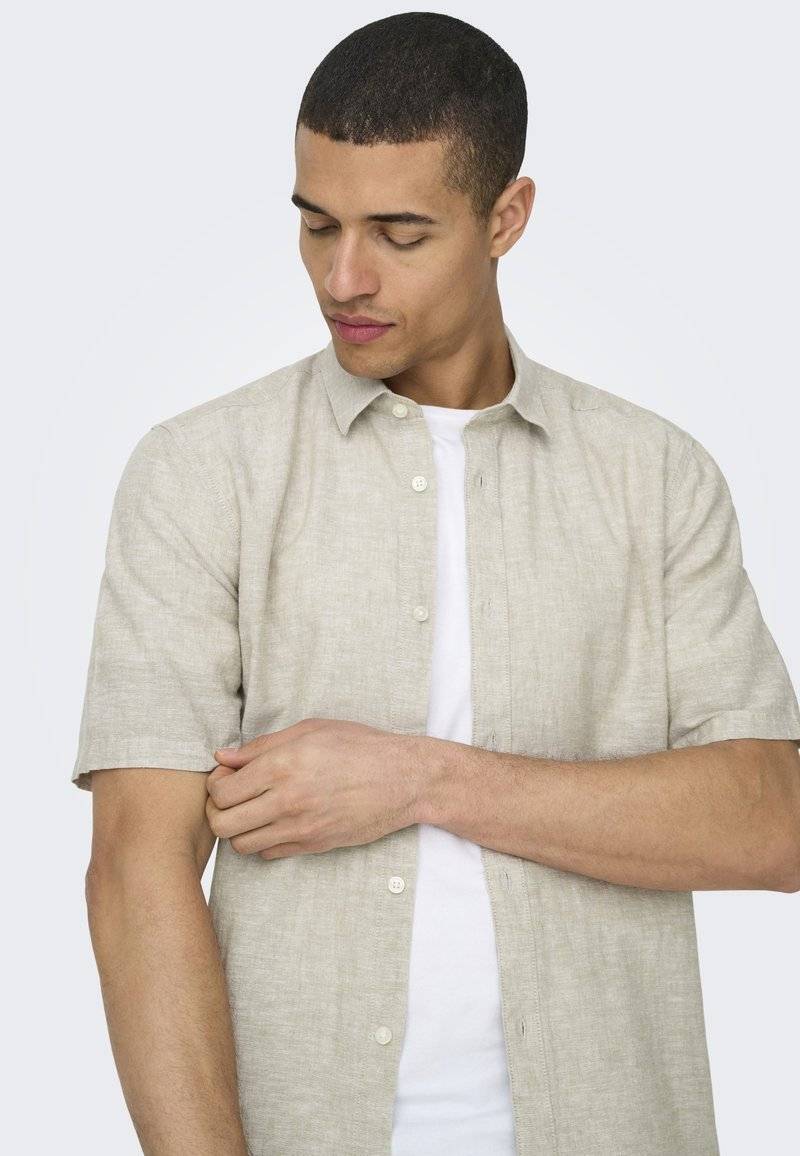 Only & Sons Only & Sons ONSCAIDEN - Shirt - chinchilla Preisnachlass