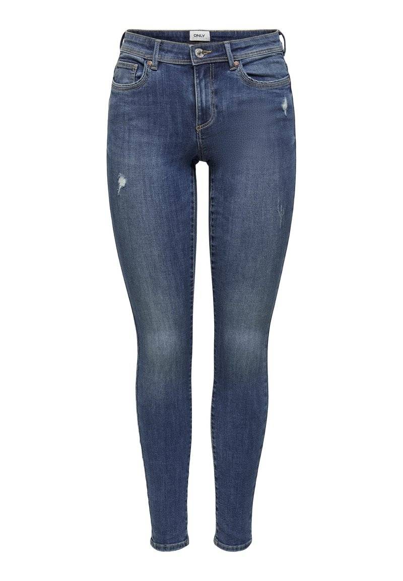 ONLY ONLY ONLWAUW LIFE MID - Jeans Skinny Fit - medium blue denim Vatertagsangebot