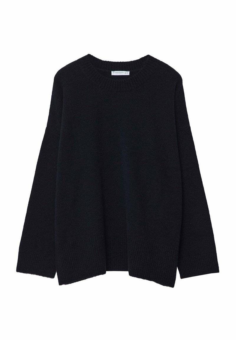 Stradivarius Stradivarius SOFT-TOUCH - Jumper - dark blue Valentinstagsangebot