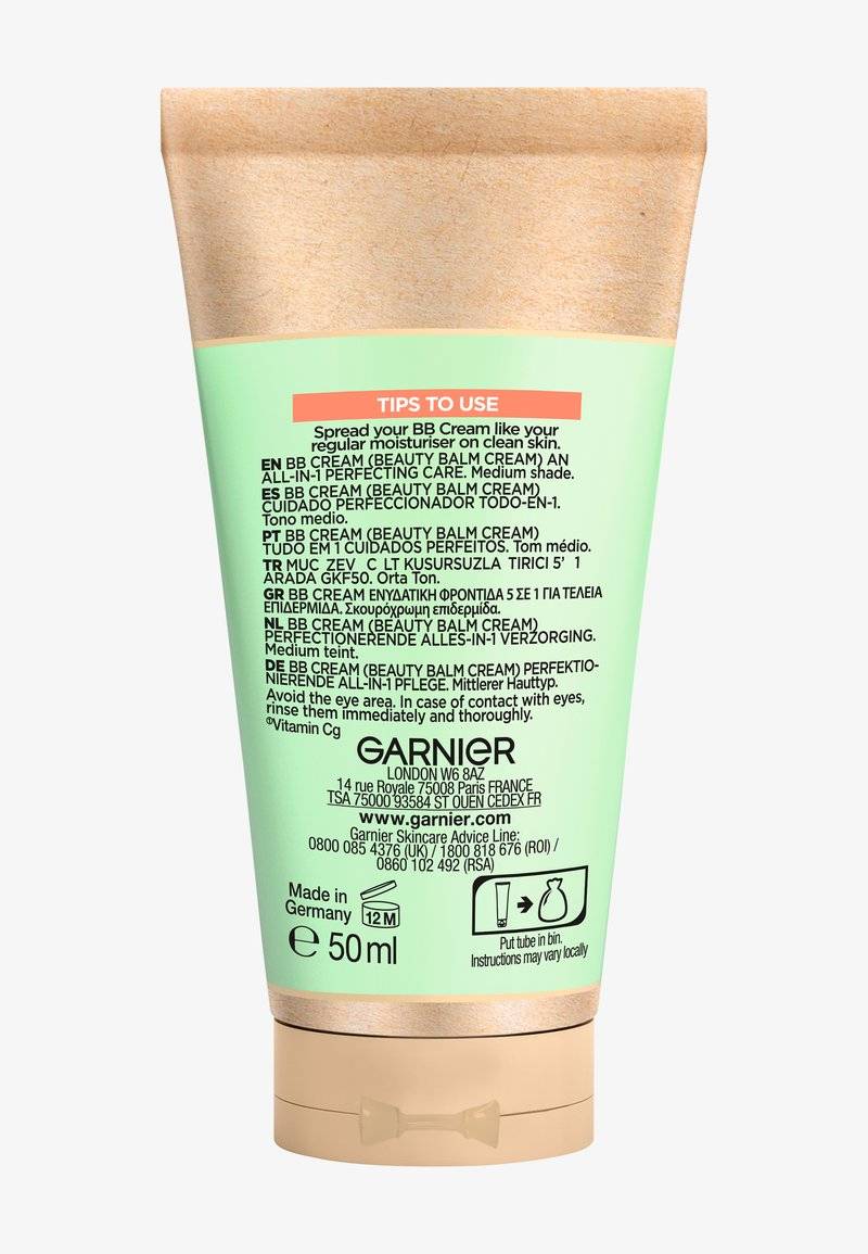 Garnier Garnier SKINACTIVE BB CREAM ANTI DARK SPF50 - Tinted moisturiser Heißer Verkauf