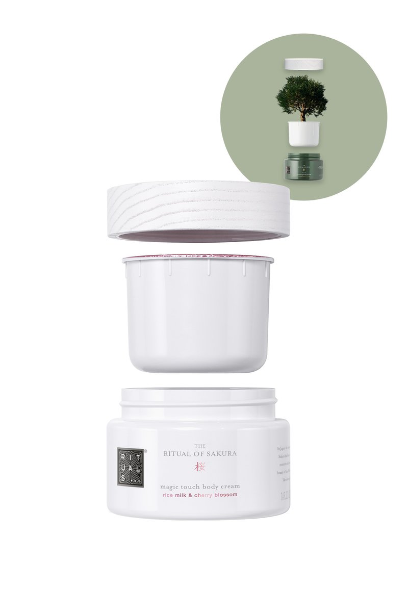 Rituals Rituals BODY CREAM REFILL THE RITUAL OF SAKURA - FLORAL - CHERRY BLOSSOM & RICE MILK - Moisturiser Zeitbegrenzte Promotion