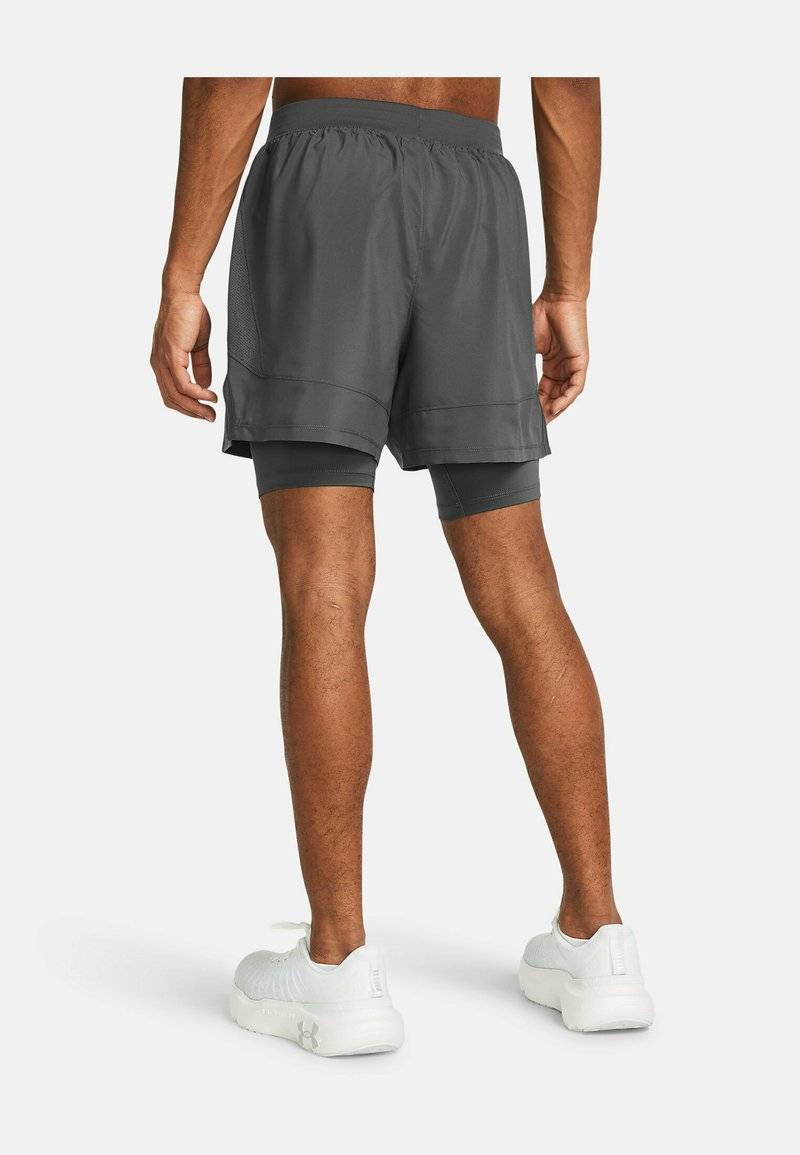 Under Armour Under Armour LAUNCH SHORTS 2-IN-1 - Sports shorts - castlerock Bis zu 55% Rabatt