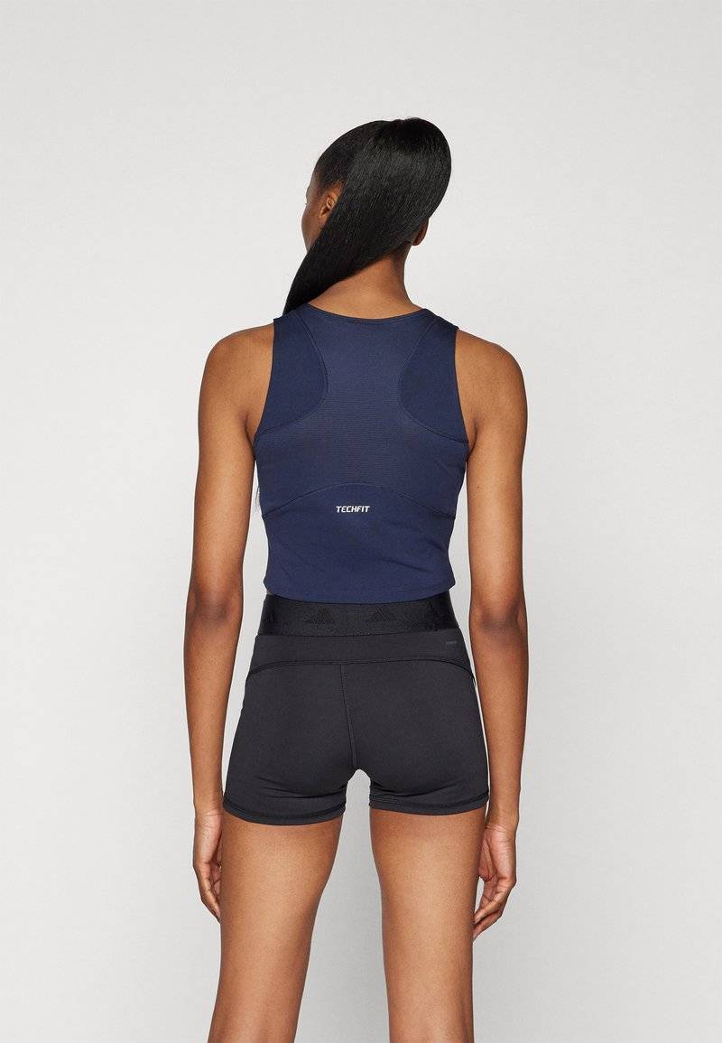 adidas Performance adidas Performance TECHFIT CROPPED - Top - legend ink Discount Store für neue Produkte
