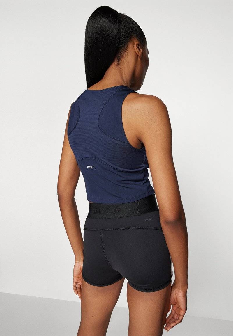 adidas Performance adidas Performance TECHFIT CROPPED - Top - legend ink Discount Store für neue Produkte