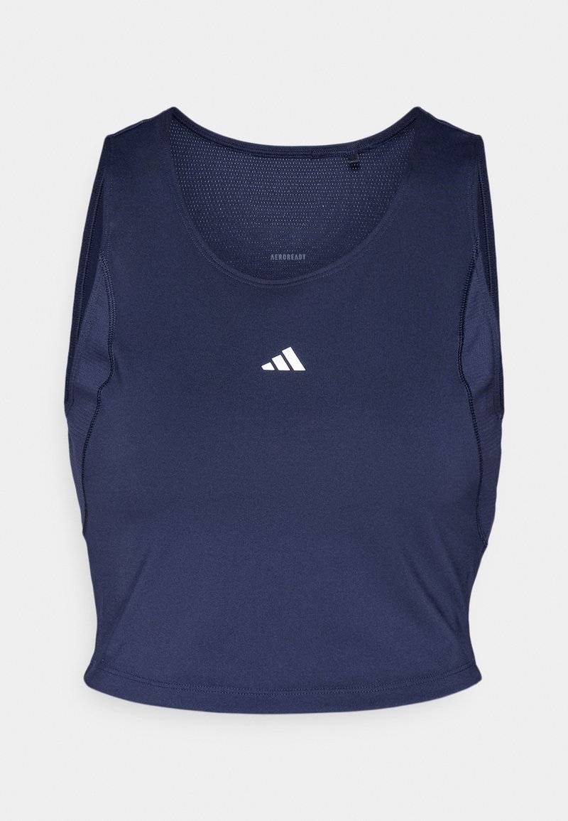 adidas Performance adidas Performance TECHFIT CROPPED - Top - legend ink Discount Store für neue Produkte