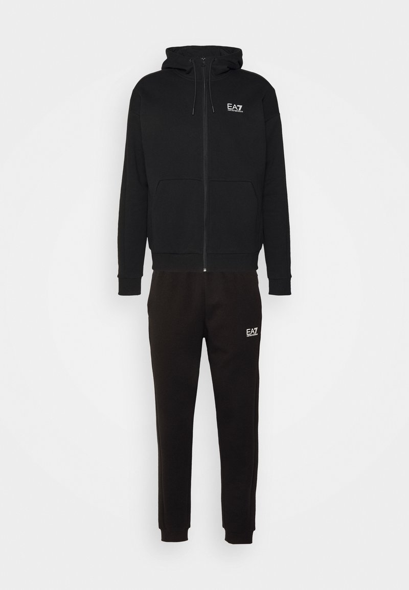 EA7 Emporio Armani EA7 Emporio Armani TRACKSUIT - Tracksuit - nero 50% Rabatt mit kostenlosem Versand