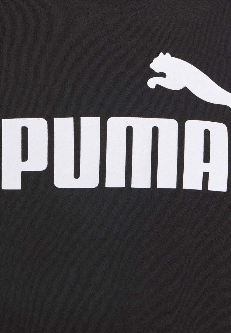 Puma Puma CROPPED LOGO TEE - Print T-shirt - puma black Online