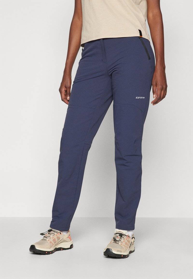 Icepeak Icepeak BEELITZ - Outdoor trousers - dark blue Schlussverkauf