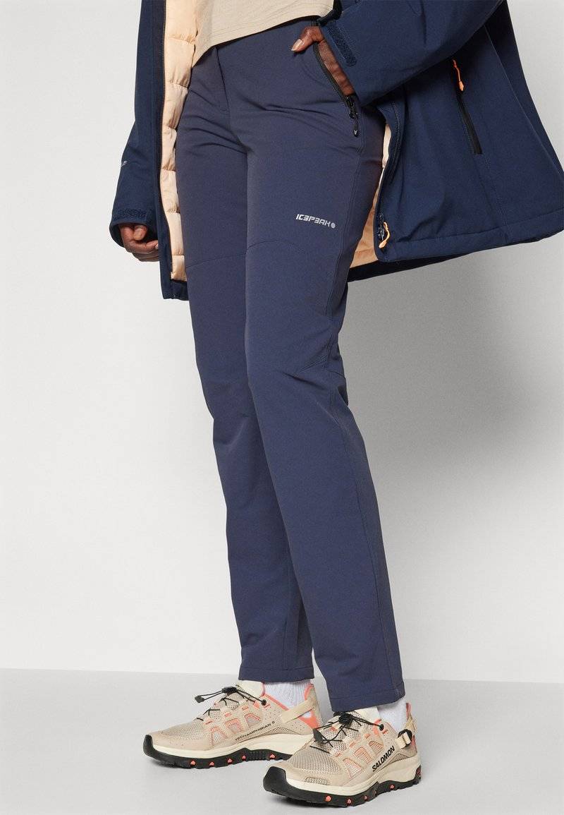Icepeak Icepeak BEELITZ - Outdoor trousers - dark blue Schlussverkauf