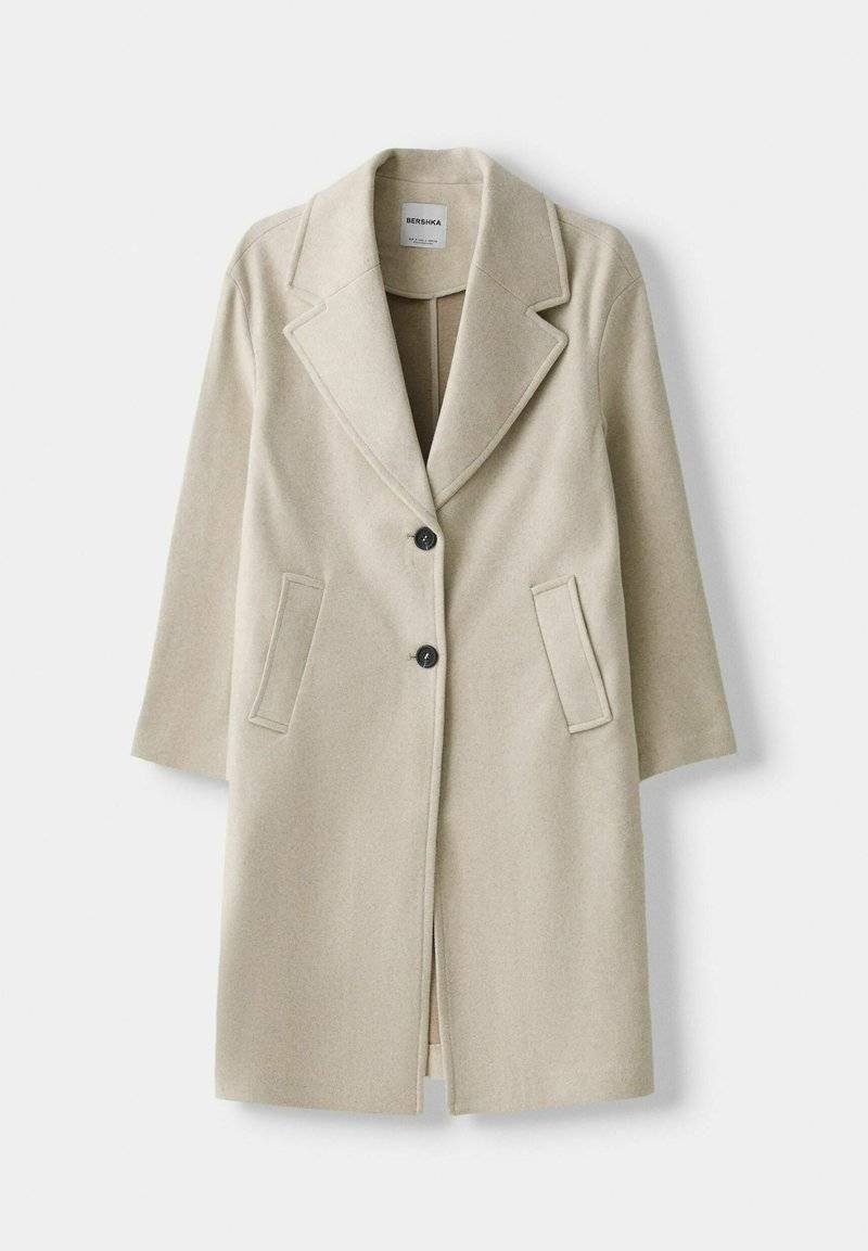 Bershka Bershka SOFT - Classic coat - white Günstig kaufen