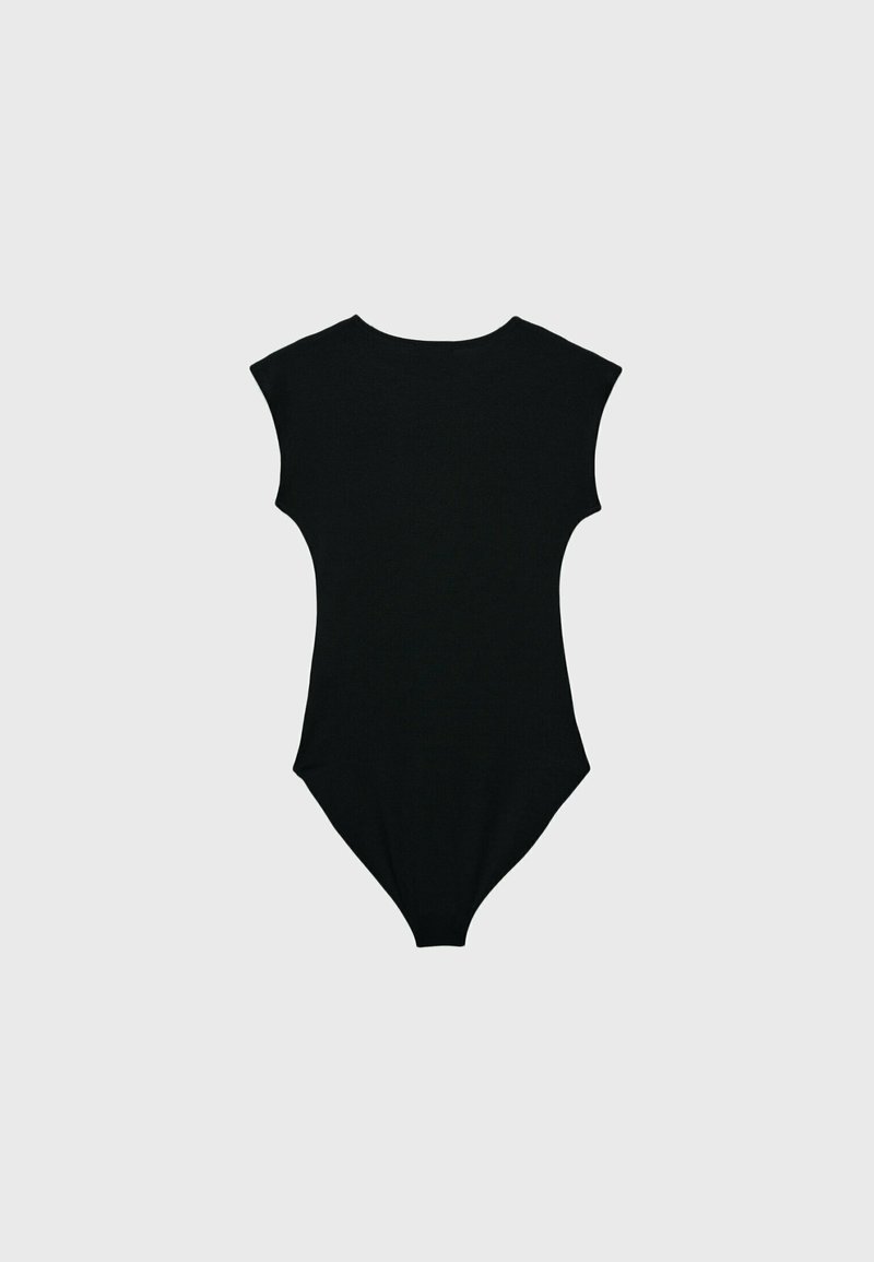 Stradivarius Stradivarius MINI SLEEVE - Print T-shirt - black Versandkostenfrei