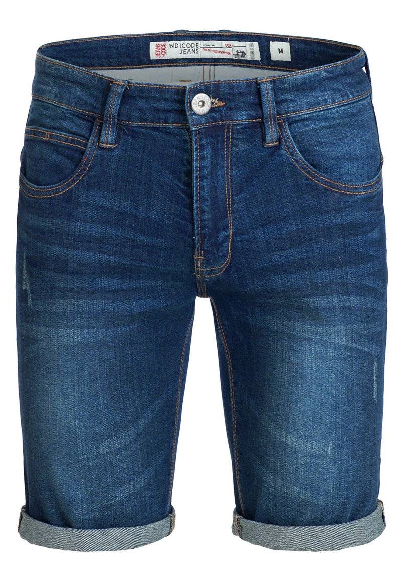 INDICODE JEANS INDICODE JEANS INCADEN - Denim shorts - blau Großer Ausverkauf