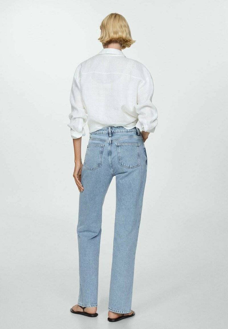 Mango Mango MATILDA - Straight leg jeans - medium blue Saisonschlussverkauf