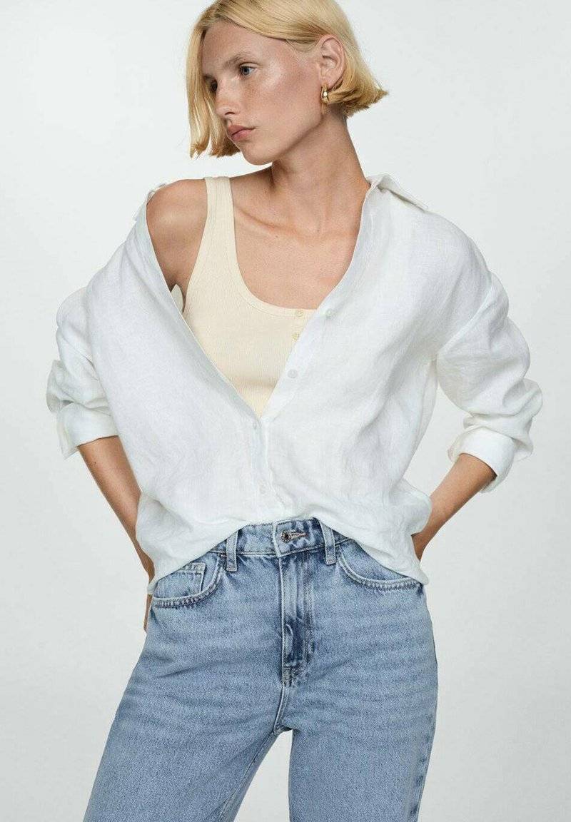 Mango Mango MATILDA - Straight leg jeans - medium blue Saisonschlussverkauf