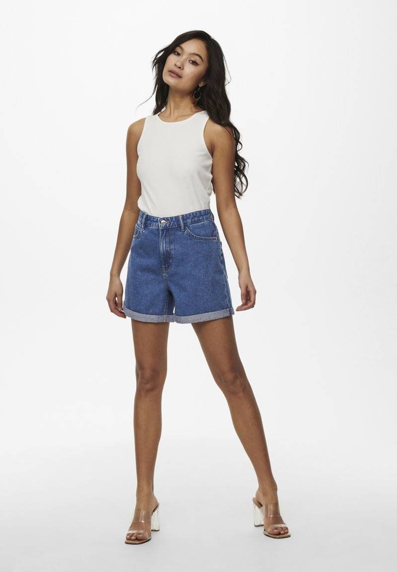 ONLY ONLY LIFE - Denim shorts - medium blue denim Vatertagsangebot
