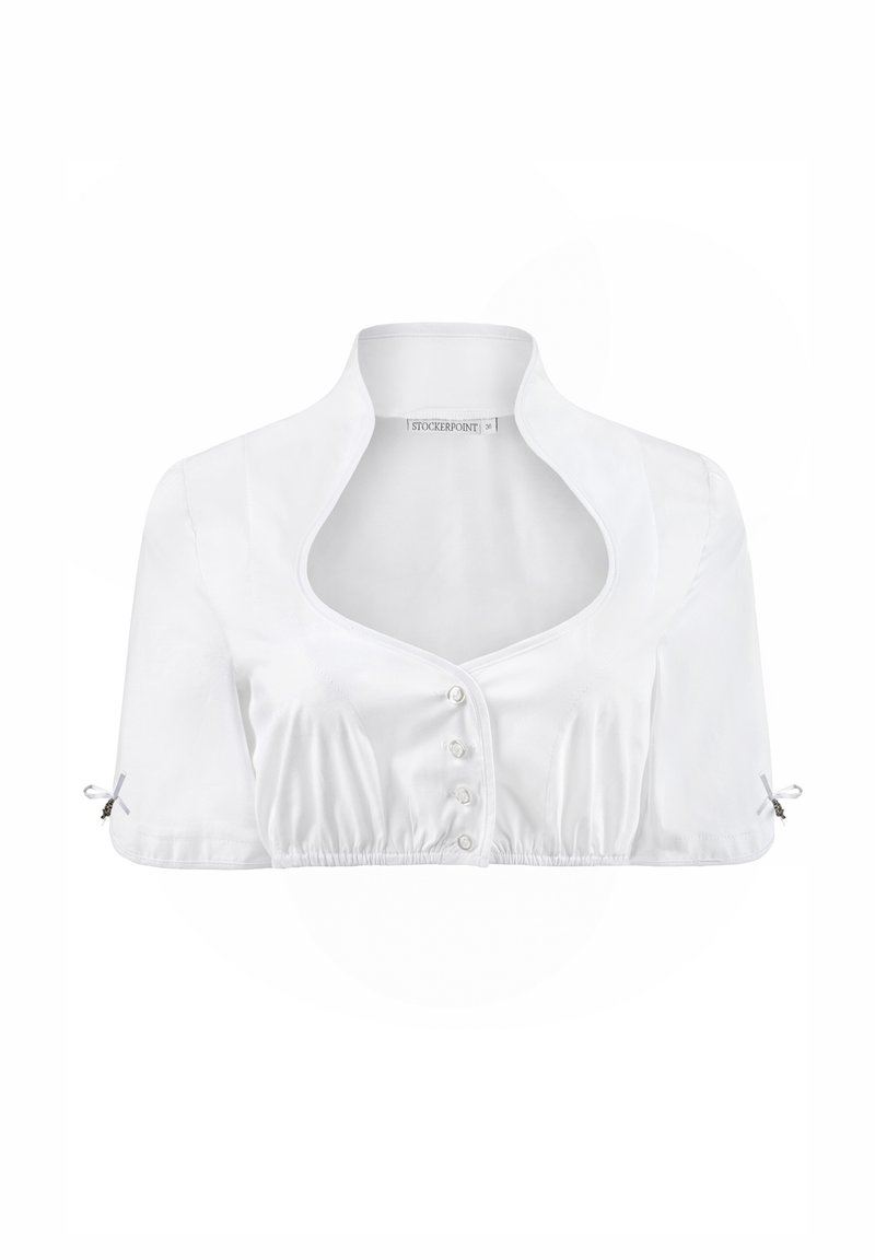 Stockerpoint Stockerpoint SOLANGE - Button-down blouse - weiss Top Angebot