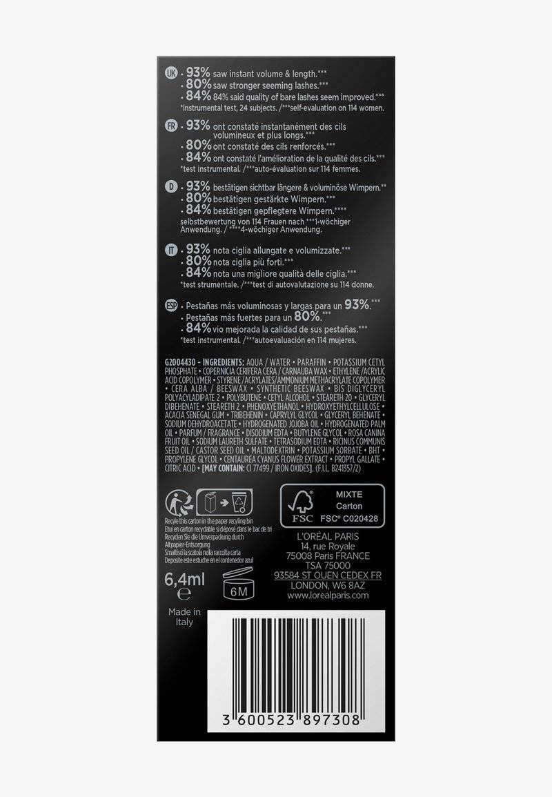 L'Oréal Paris L'Oréal Paris LASH PARADISE - Mascara - intense black Bis zu 60% Rabatt