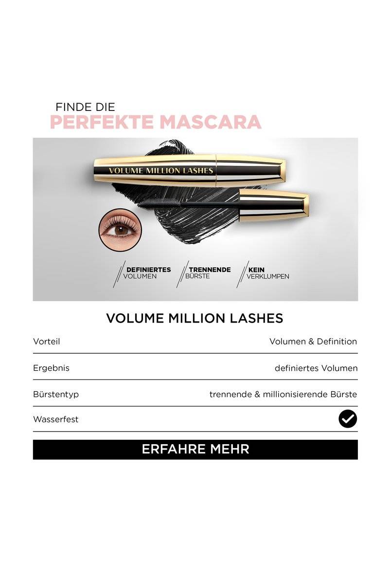 L'Oréal Paris L'Oréal Paris LASH PARADISE - Mascara - intense black Bis zu 60% Rabatt