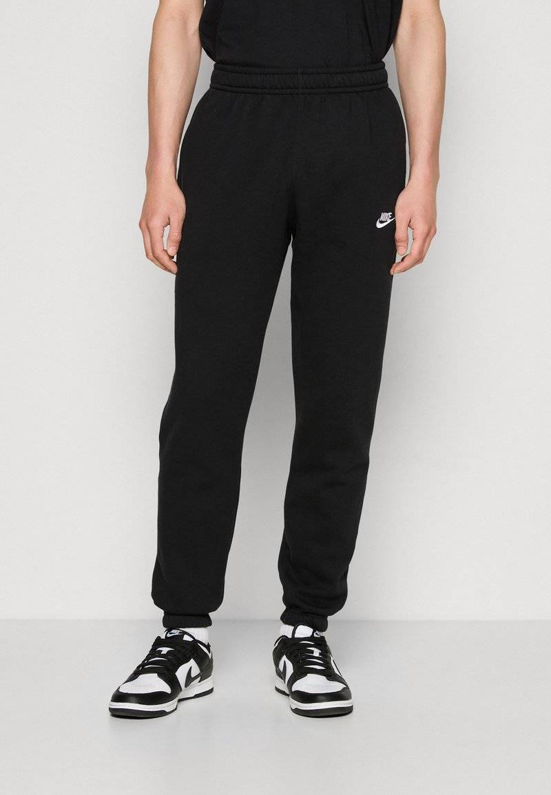 Nike Sportswear Nike Sportswear CLUB CF BB - Tracksuit bottoms - black Blitzverkäufe