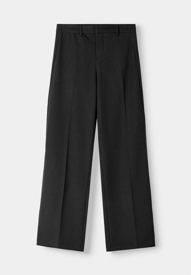 Bershka Bershka Trousers - mottled grey Versandkostenfrei