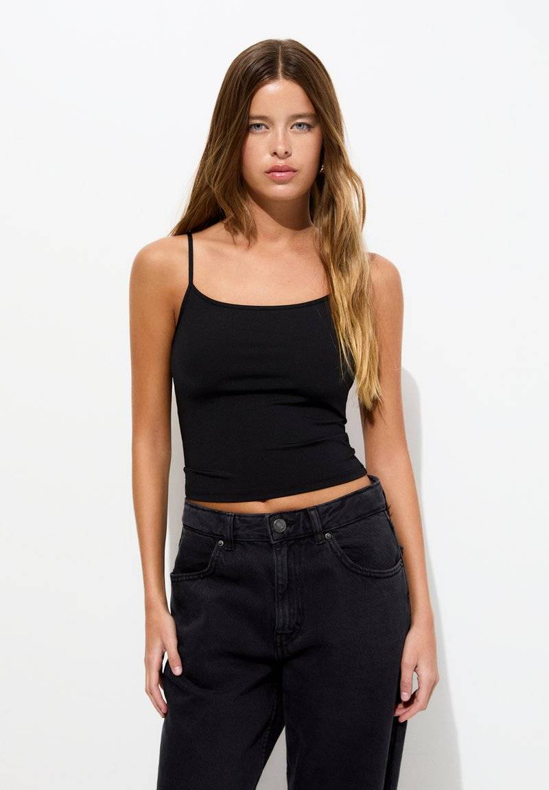 PULL&BEAR PULL&BEAR STRAPPY PACK OF 2 - Top - white Osterangebot