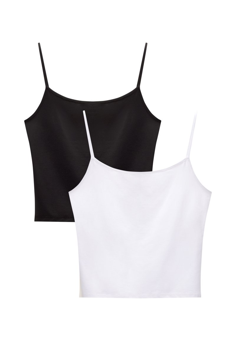 PULL&BEAR PULL&BEAR STRAPPY PACK OF 2 - Top - white Osterangebot