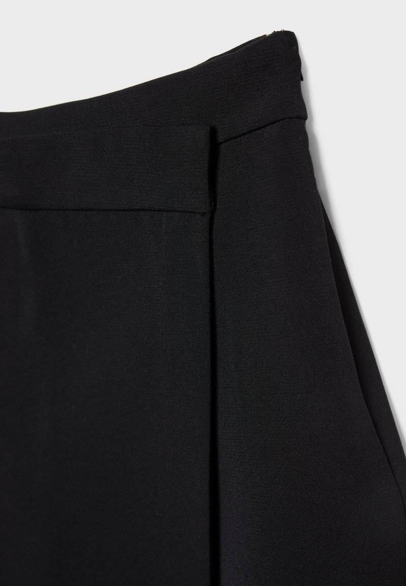 Stradivarius Stradivarius A-line skirt - black Jubiläumsangebot