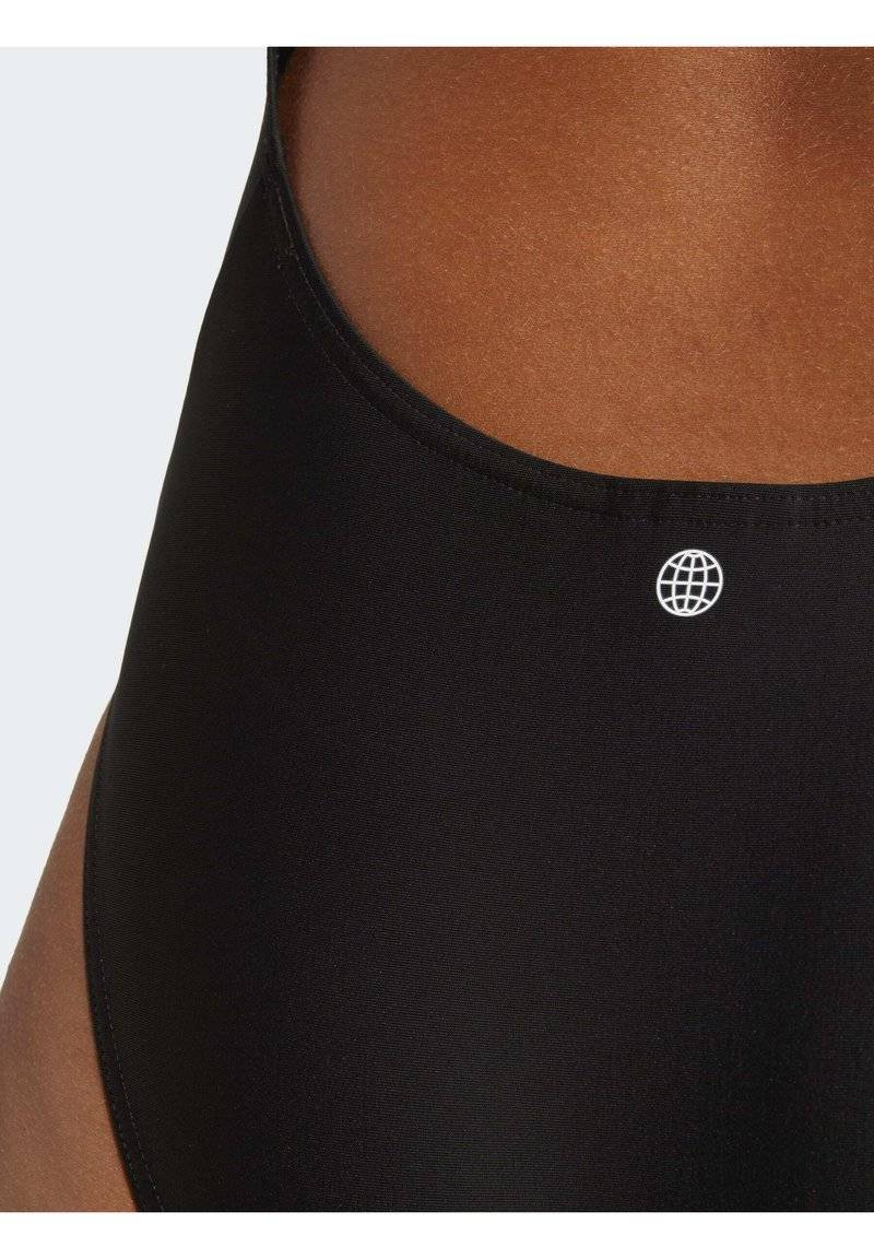 adidas Sportswear adidas Sportswear ADIDAS 3-STRIPES - Swimsuit - black white Lagerräumung